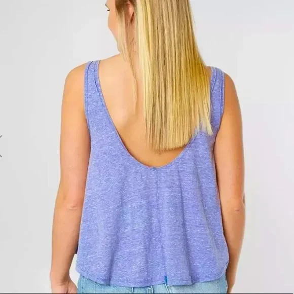 SOLD Free People Carly O-Ring Scoop-Back Tank Top - Picture 3 of 12